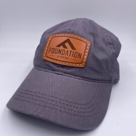 Foundation Baseball Style Hat – Grey